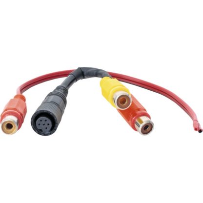 Adapter Kamera, 6-polige Kupplung auf Cinchkupplung
