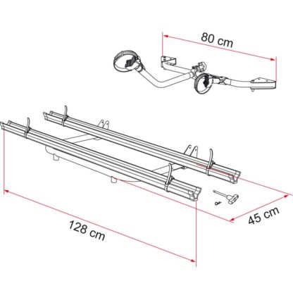 Fahrradträger Carry-Bike Garage Standard – Bild 2