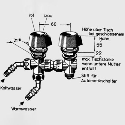 Vormischer mit Absperrhahn UT – Bild 2